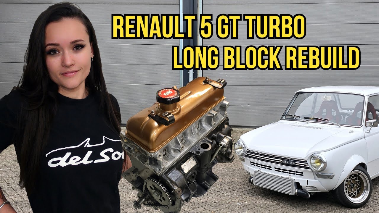 Let's rebuild the Renault 5 GT Turbo long block!