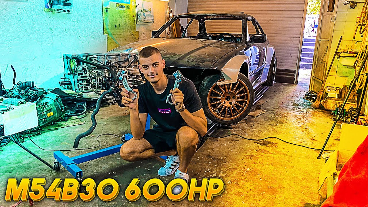 Sastavljam 3.0 Turbo Motor sa 600HP za E36 Driftalicu!!!