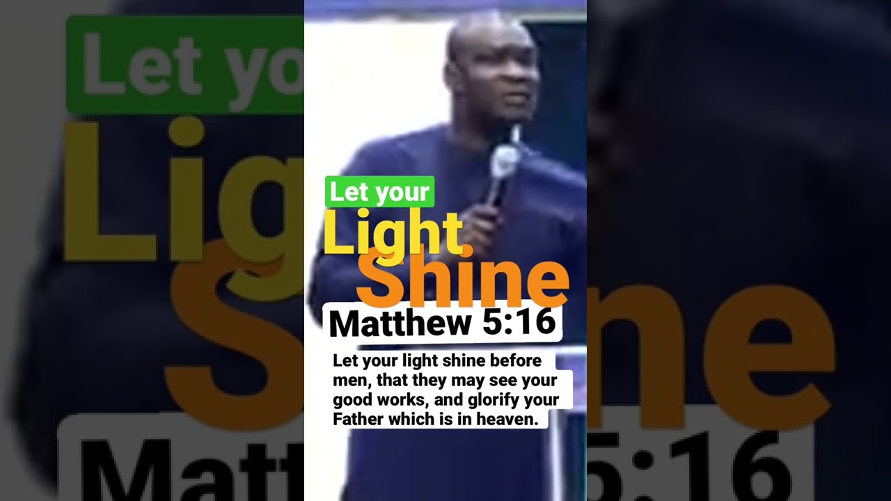 Let your light shine 
