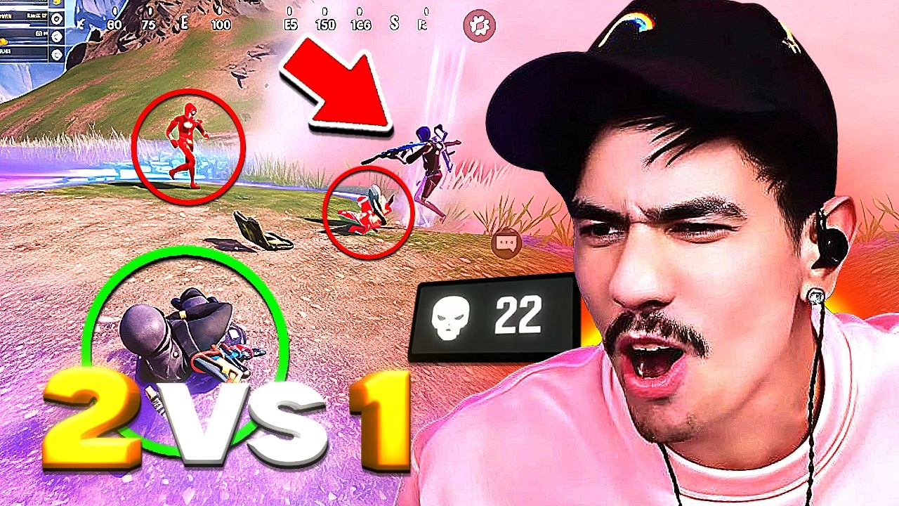 MI AMIGO HACE LA JUGADA DE SU VIDA Y GANAMOS CON 22 KILLS LA PARTIDA! 😱 (LOCURA)