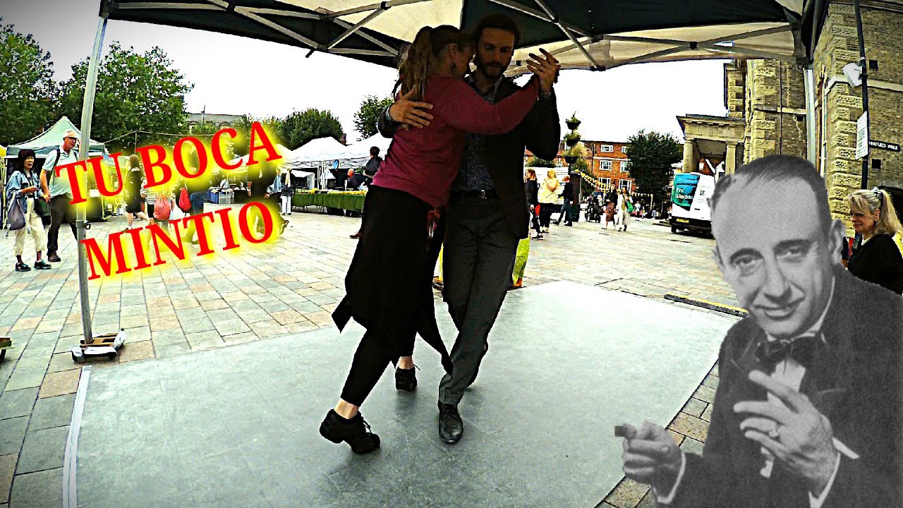 Tu Boca Mintio (D'Arienzo) - Yuri 'Gaucho' Bellicanta & Kate Miller - Salisbury Market 2024