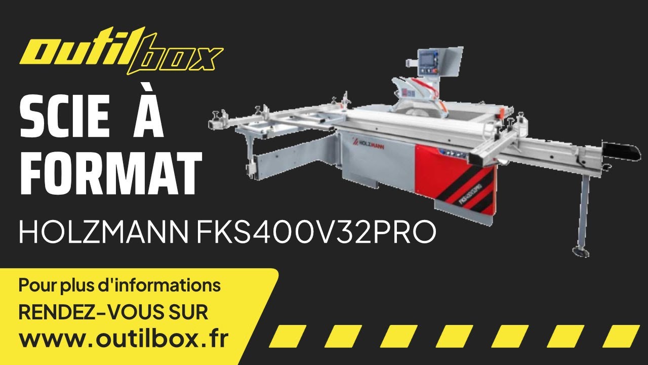 Scie circulaire à format Holzmann FKS400V32TOP