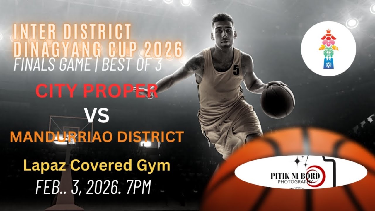 Mandurriao District vs City Proper | Game 1 | Finals Best of 3 - Dinagyang Cup 2026La Paz Gym