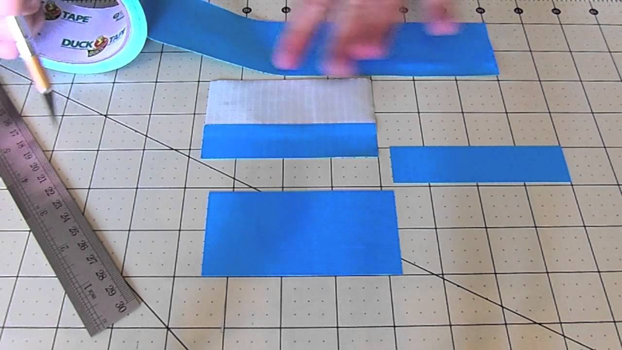 Duct Tape Wallet Tutorial (Slick Wallet)