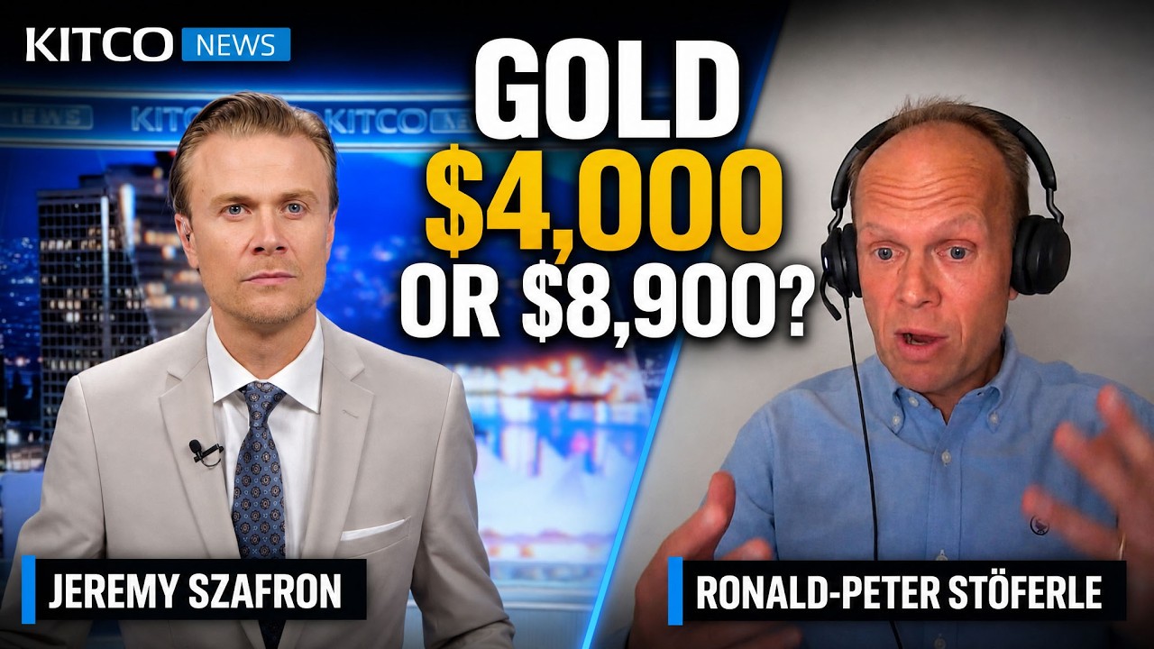 Is The Gold Selloff A Trap? St&ouml;ferle Weighs $4,000 Risk vs. $8,900 Target