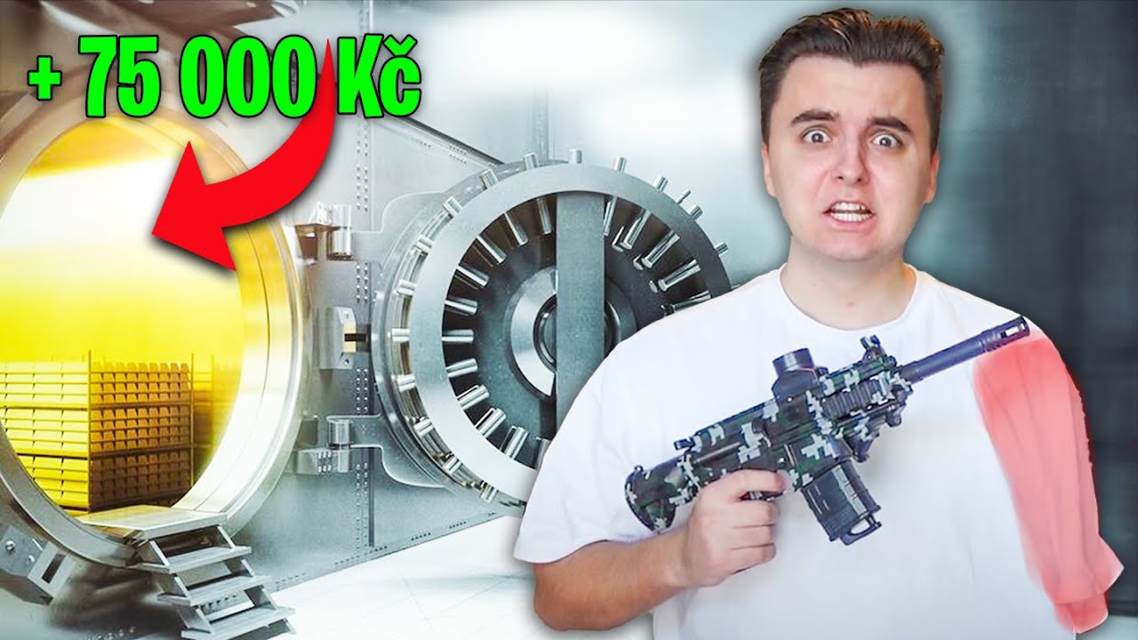 Vykradl jsem Banku s Jednou Rukou!