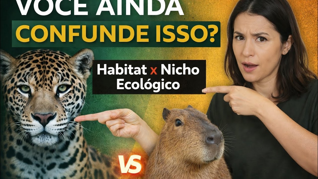 Ecologia Descomplicada: Organismo, População, Comunidade, Ecossistema, Habitat e Nicho Ecológico