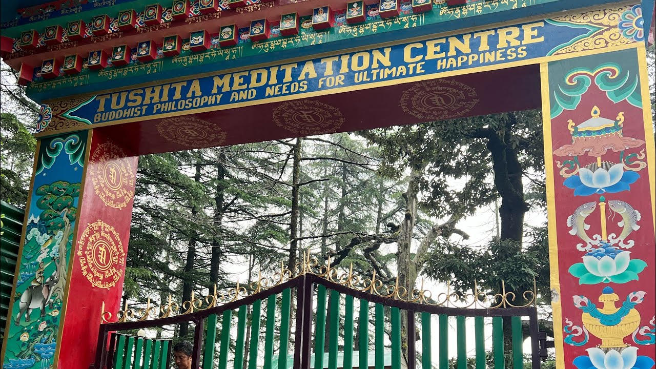 Tushita Meditation Centre, Dharamkot, Dharamsala.