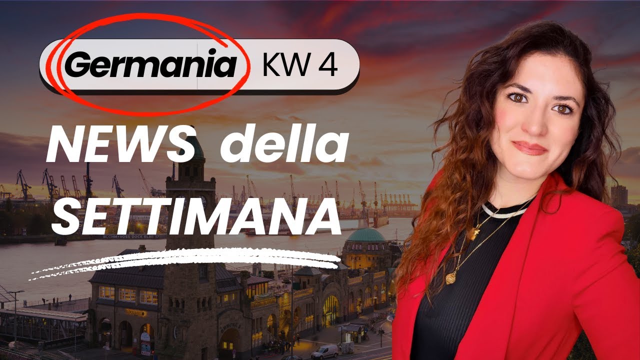 Germania 🇩🇪 notizie principali Settimana KW4