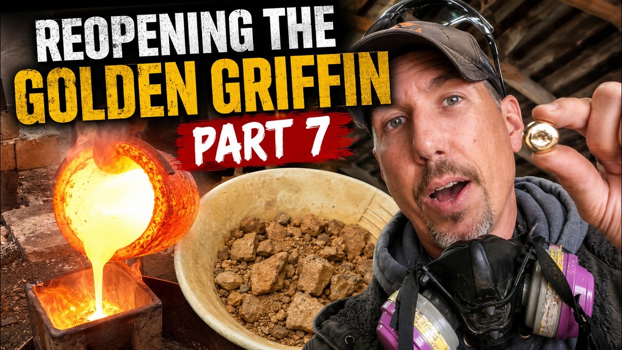 How Much Gold is in the Golden Griffin Mine Concentrates? Smelting Gold Buttons: Season 2, Episode 7