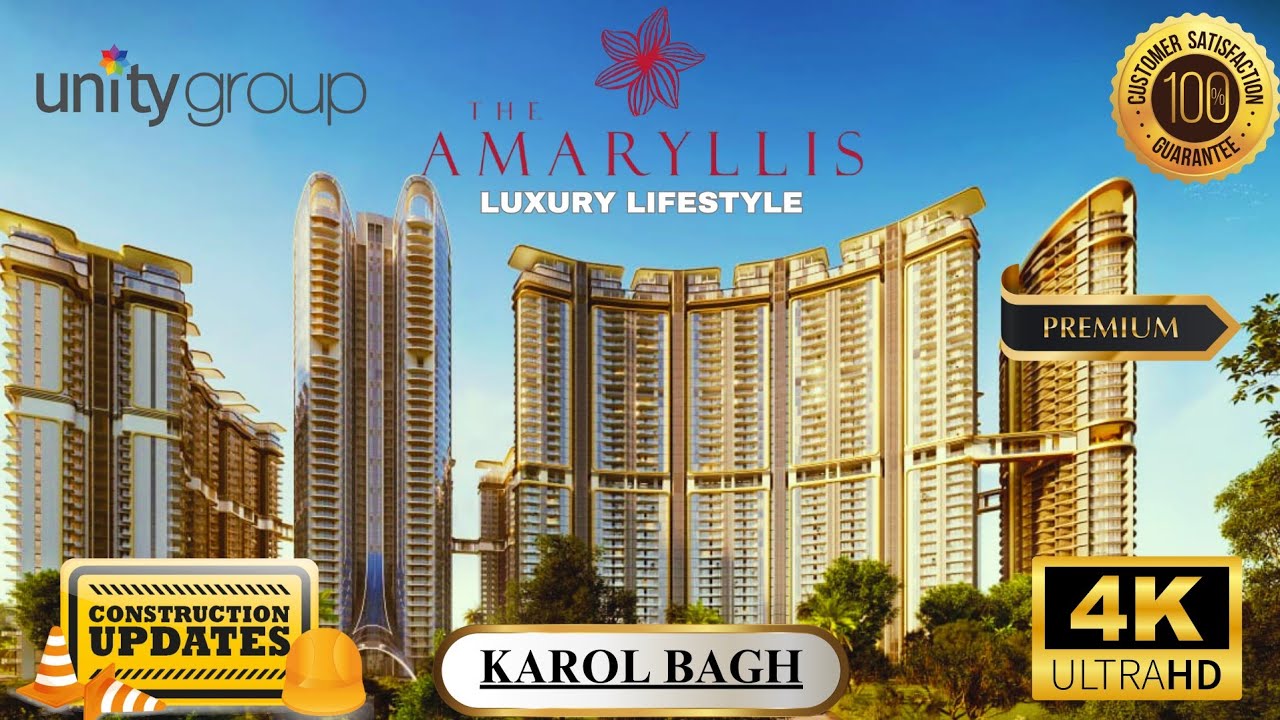 Discover Unity Group Magic At The Amaryllis Karol Bagh! #luxuryhomes #unity