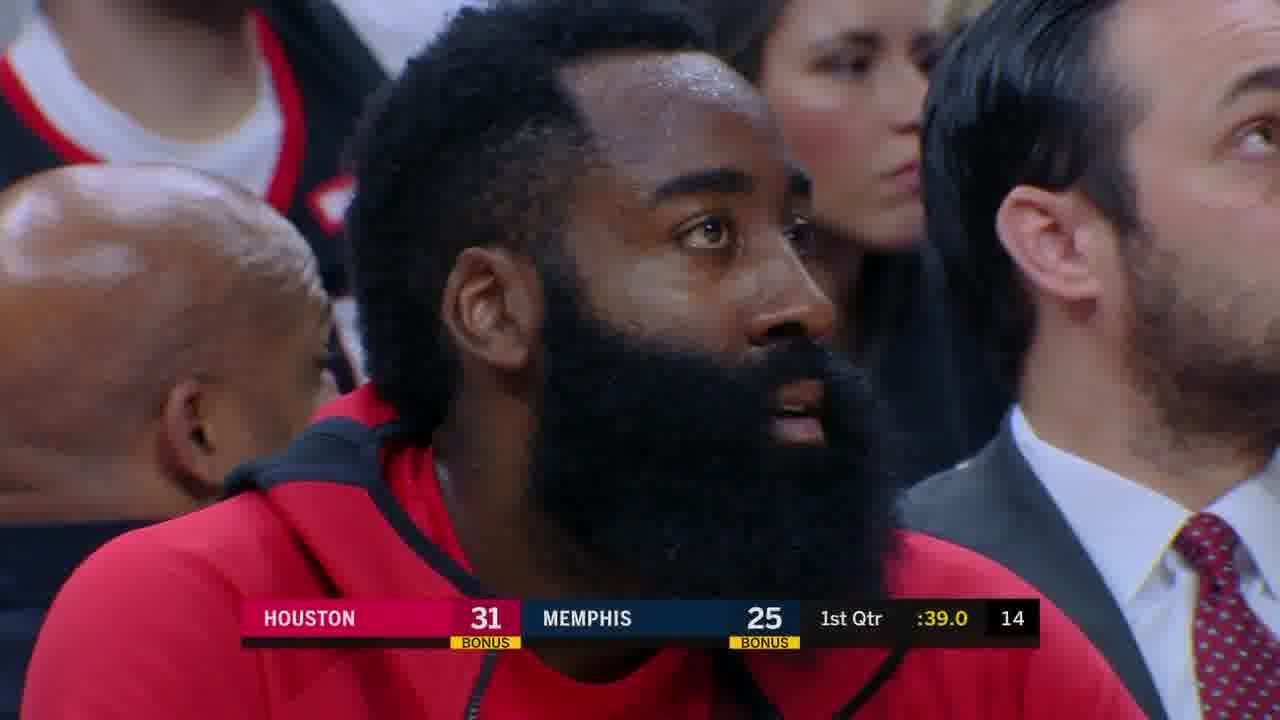 James Harden Full Play 11/04/19 Houston Rockets vs Memphis Grizzlies | Smart Highlights