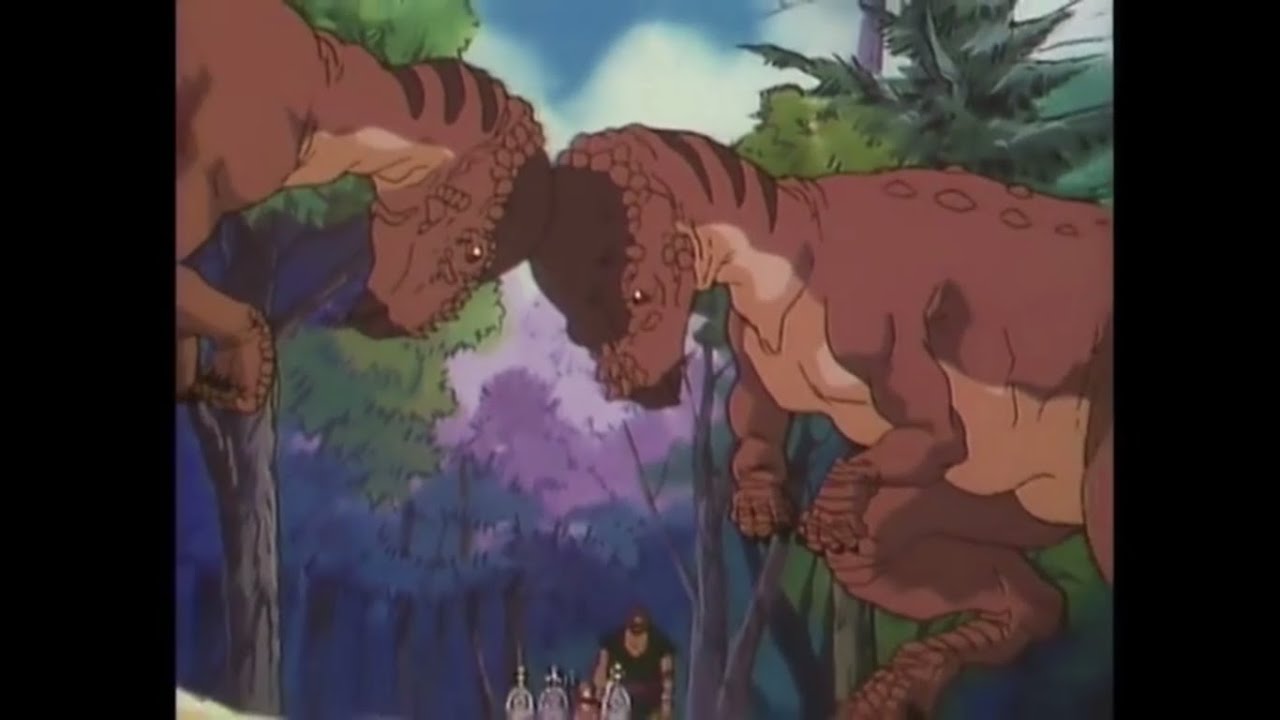 Kyouryuu Wakusei ( 1993 ) - Pachycephalosaurus Screen Time