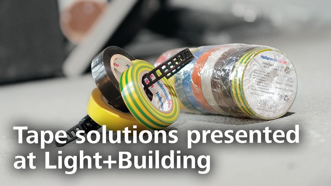 Electrical tapes: colored, conductive, protective