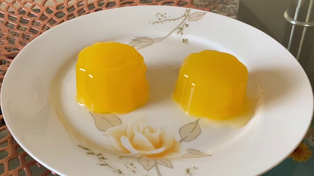 Homemade orange jelly (with agar agar) | Kids Cooking Show