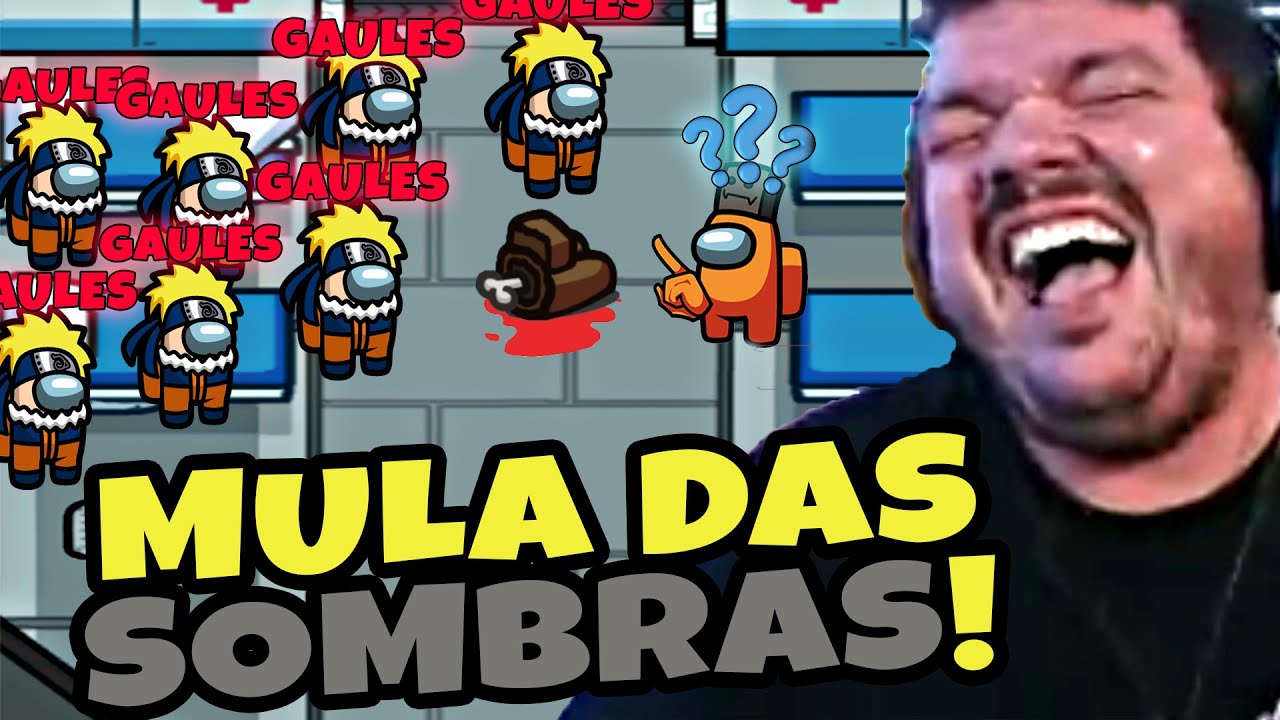 😲GAULES ENTROU NA MENTE DOS TRIPULANTES NO AMONG US!