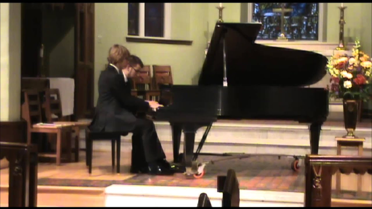 Gavotte from English Suites No. 3 J. S. Bach, Martin Bulanowski - primo, Peter Bulanowski secundo