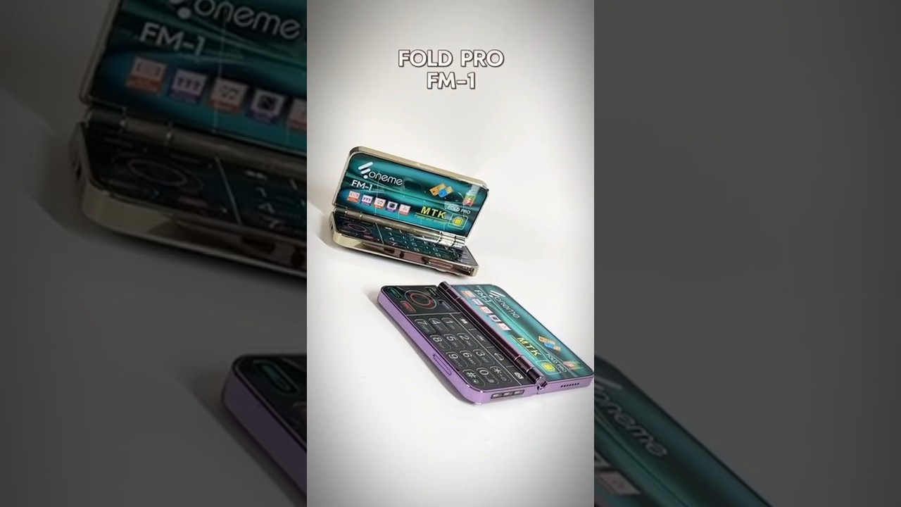 Leysky Foneme Fold Pro Phone | Foldable Phone |Keypad Phone| Latest Phone