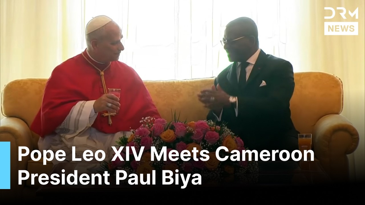 BREAKING NEWS: Pope Leo XIV Meets Cameroon President Paul Biya in Historic Talks | AC1G