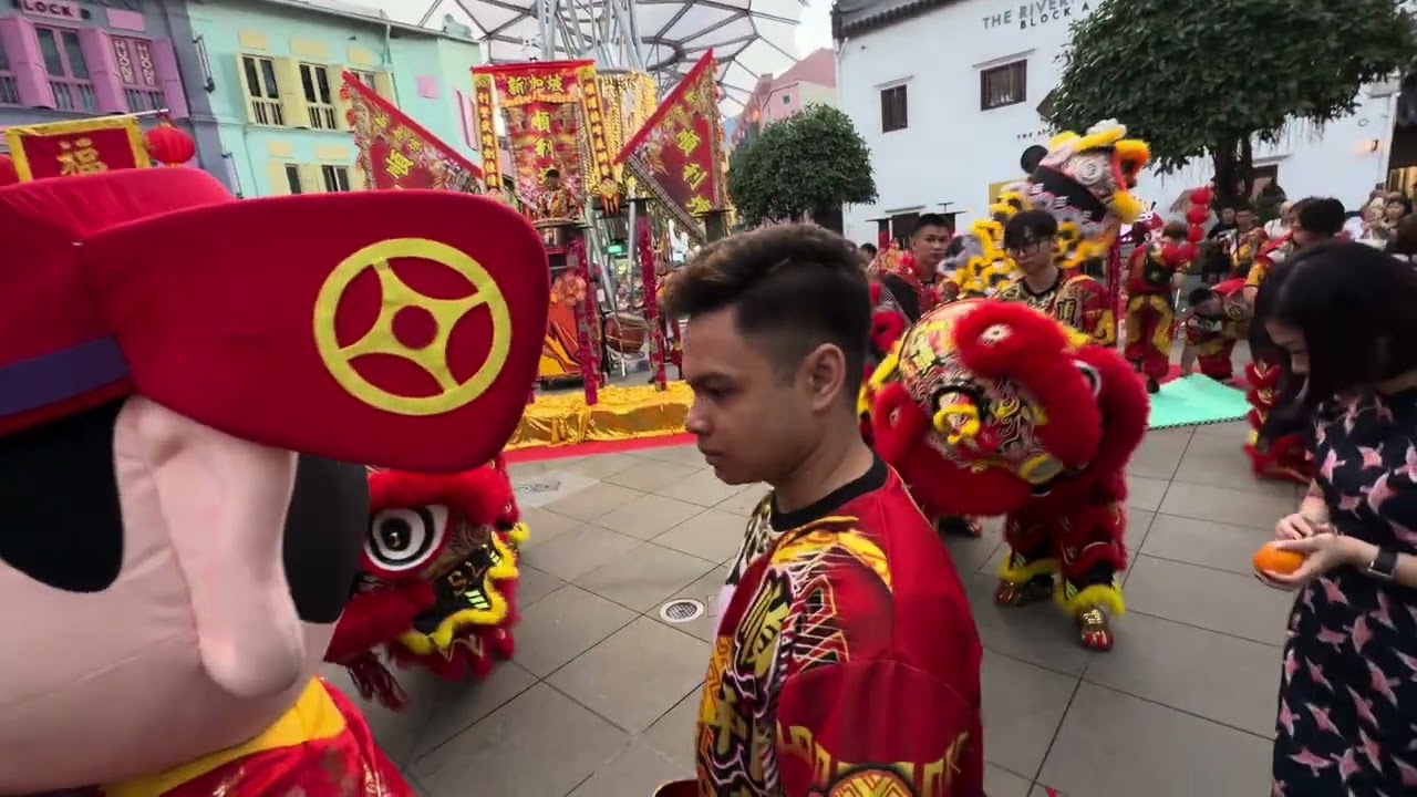 Lion Dance CQ @ Clarke Quay Chinese New Year 2026 Singapore 