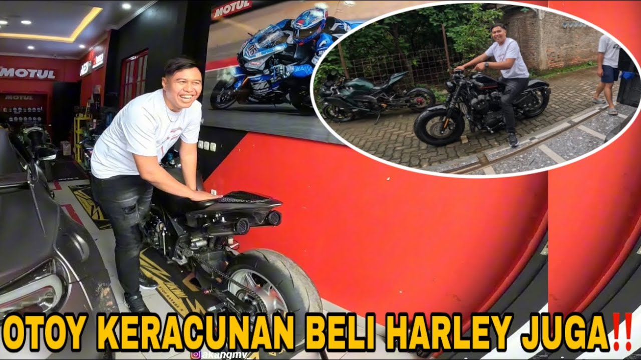 YAMAHA R1 LONG ARM VS ZX25 LONG ARM‼️OTOY JADI PENGEN HARLEY😁