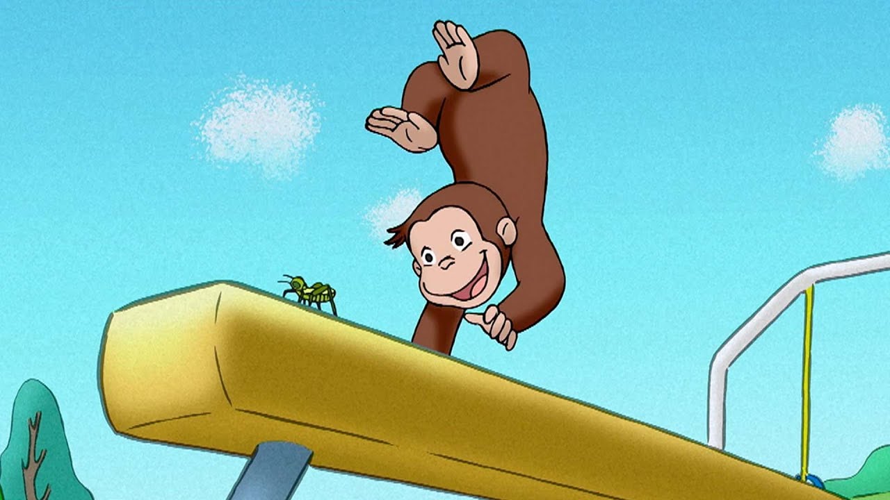 ジョージ、体操をする 🐵 おさるのジョージ