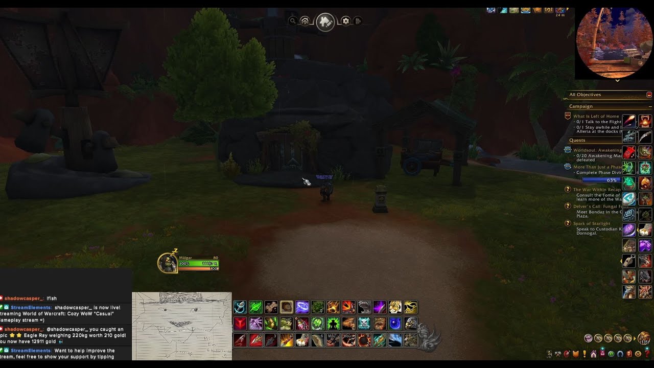 Cozy Wow stream part 15