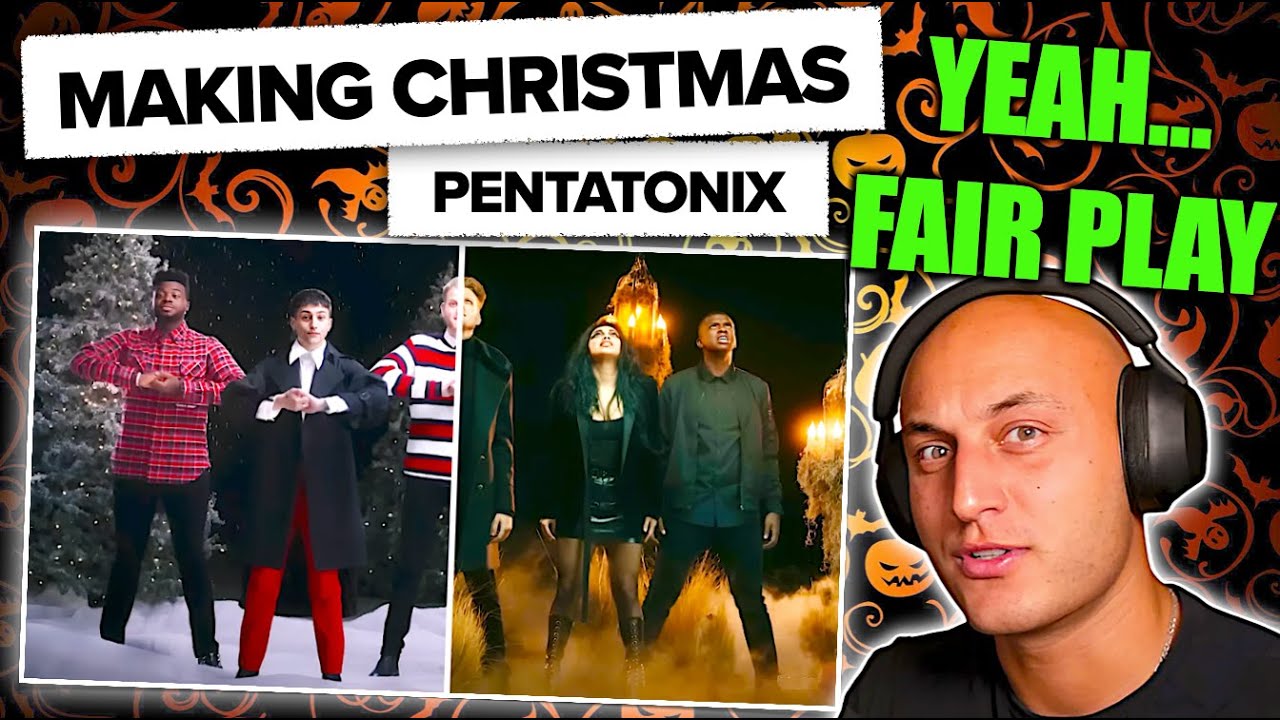 MAKING CHRISTMAS by PENTATONIX 🎃💀🎄 Intense stuff... classical musician reacts / analyses