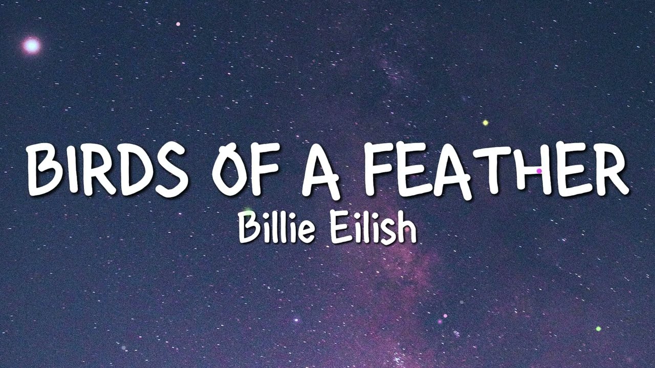 Billie Eilish - BIRDS OF A FEATHER (Lyrics)