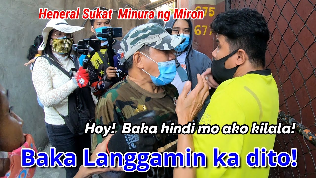 Baka Langgamin ka dito | Heneral Sukat sa Pakialamero