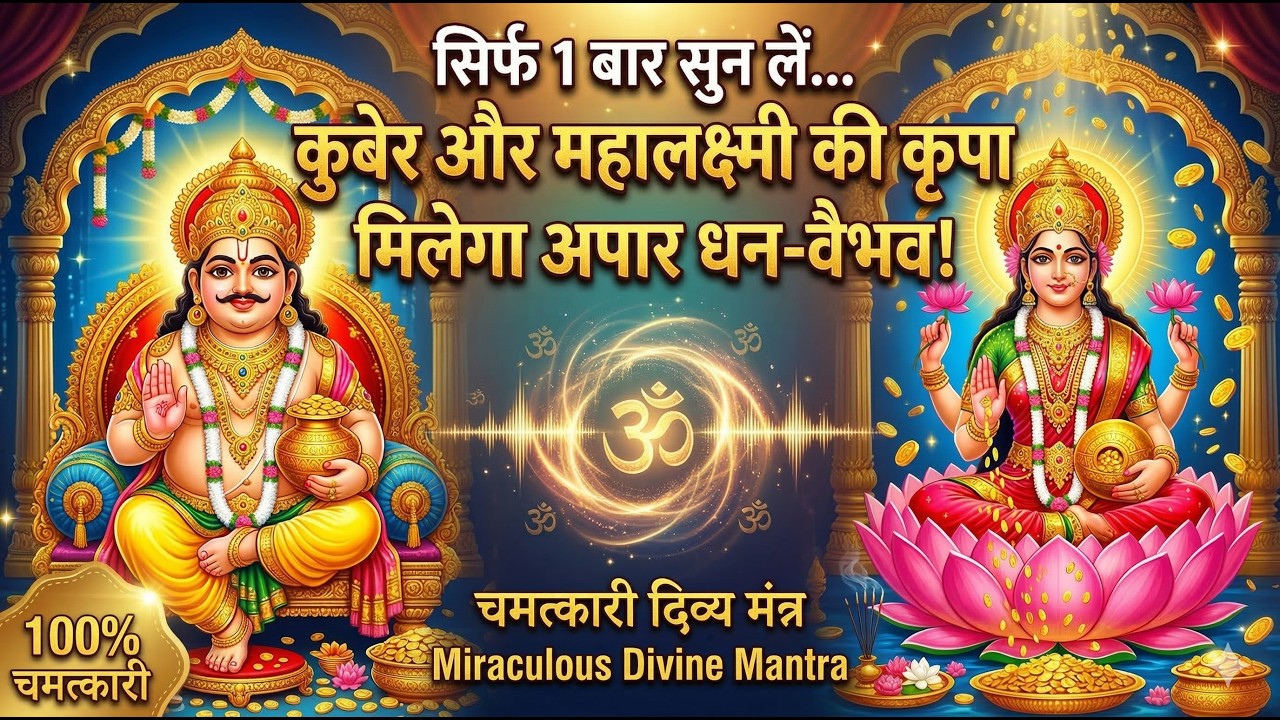 कुबेर अष्टलक्ष्मी धनप्राप्ति मंत्र | KUBERA Ashta Lakshmi MANTRA 108