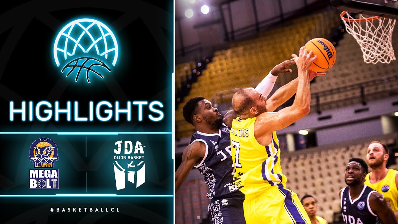 Lavrio Megabolt v JDA Dijon - Highlights | Basketball Champions League 2021-22
