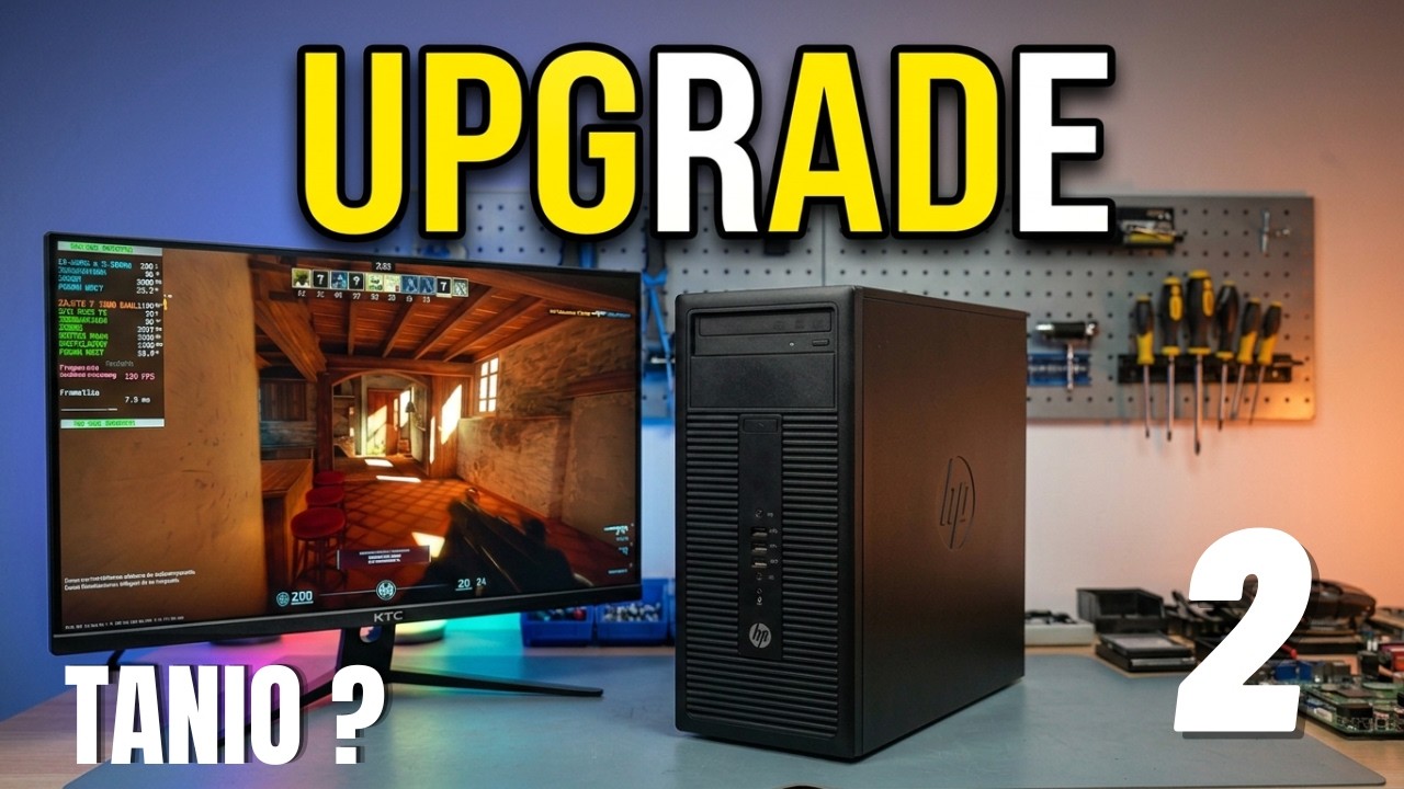 Z biurowego HP zrobiłem komputer do gier?! 😳🔥 Testuję go na KTC 144 Hz | CZĘŚĆ 2