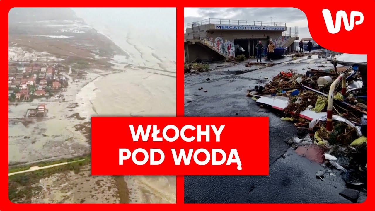Cyklon Harry pustoszy Włochy. Fale do 16 metrów, miliardowe straty