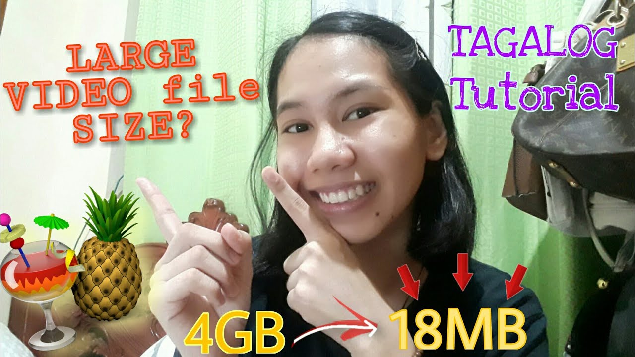 PAANO paliitin ang size ng video without losing quality