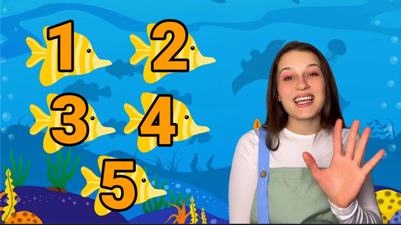 اغنية خمس سمكات تسبح في البحر للاطفال باللغة العربية الفصحى 🐠🐠