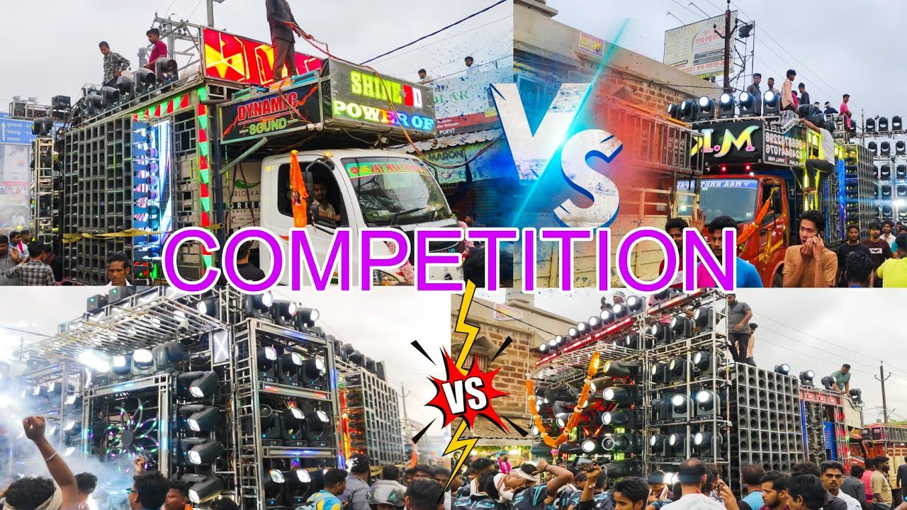 DJ MKP VS DJ SHINE 3D COMPETITION || PRABHU CREATIONS #djmkp #djshine 