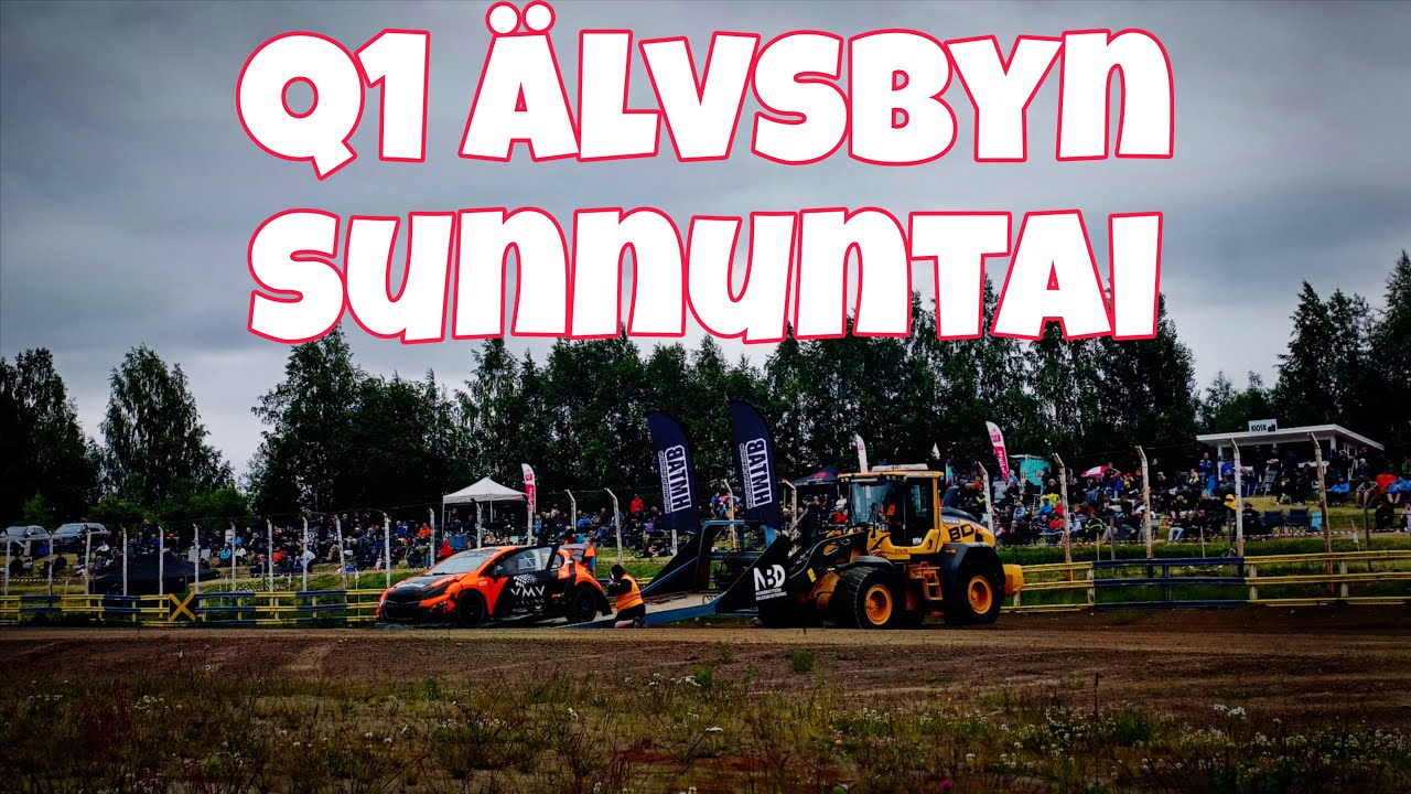 RallyX Älvsbyn Q1 Sunnuntai