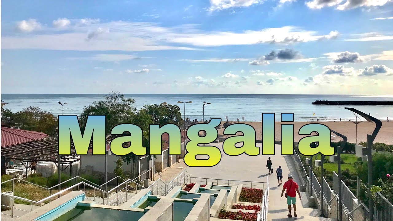 [4K] Mangalia, Seaside Resort in Romania | Black Sea  | Walking Tour with Captions