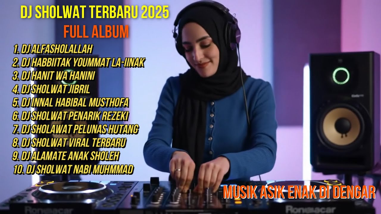 DJ SHOLAWAT TERBARU 2026 FULL ALBUM  - Album Sholawat Terpopuler FULL BASS Viral Tiktok