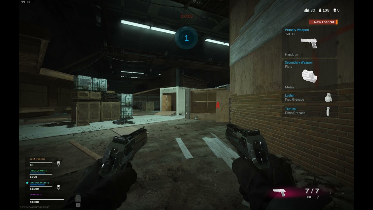 Call of Duty  Modern Warfare Flashed Gulag Kill