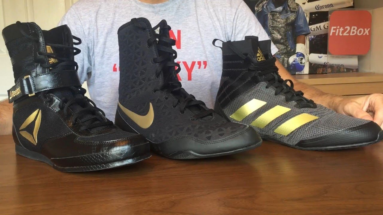 ADIDAS SPEEDEX 18 VS NIKE KO VS REEBOK BUCK SNAKESKIN BOOT HEAD TO HEAD