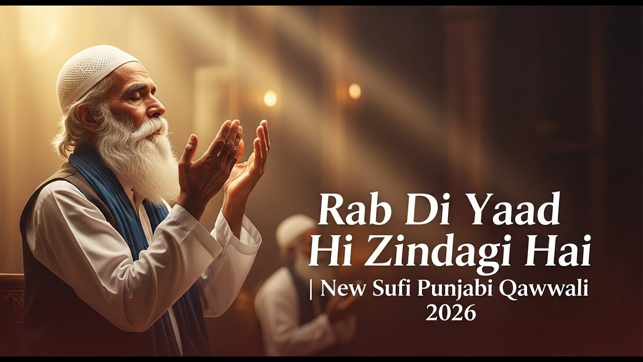 ਰੱਬ ਦੀ ਯਾਦ ਹੀ ਜ਼ਿੰਦਗੀ ਹੈ | Rab Di Yaad Hi Zindagi Hai | New Sufi Punjabi Qawwali 2026