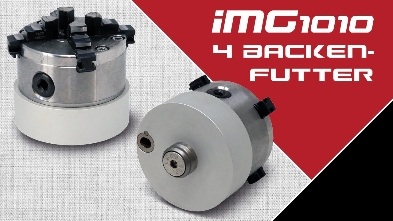 CNC-Fr&auml;smaschine iMG1010 mit 4-Backenfutter - isel Germany