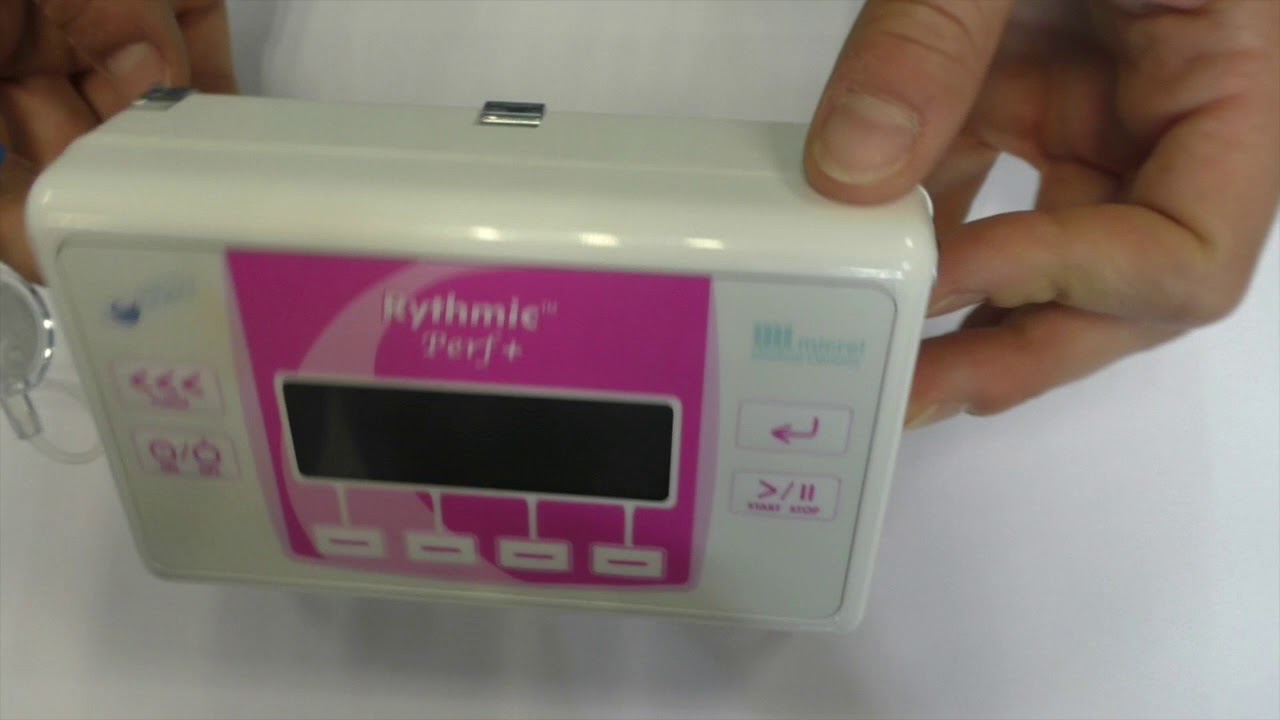 Prise en charge chimiothérapie avec Pompe Rythmic + :  Changement de la pile