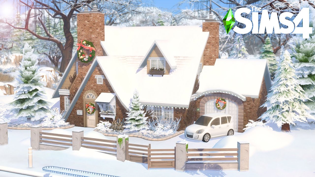 Holiday Family Home 🎄 // The Sims 4 Speed Build