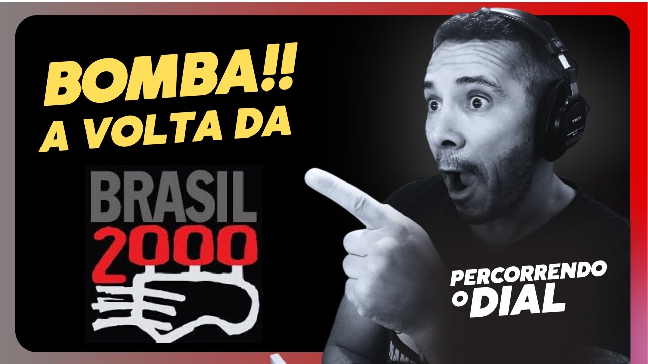 DEPOIS DE ANOS NO SILÊNCIO, A BRASIL 2000 FM ESTÁ DE VOLTA