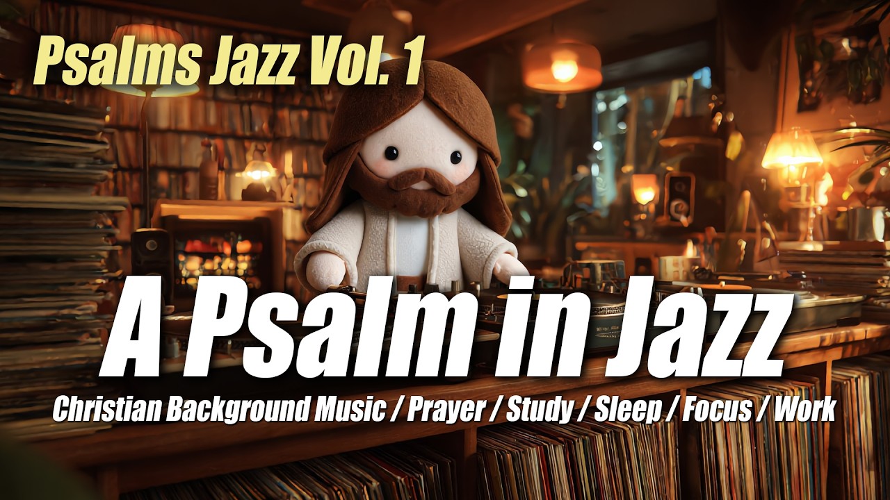 Jesus Plays the Psalms in Jazz 🎷 | Relaxing Christian Bible Music