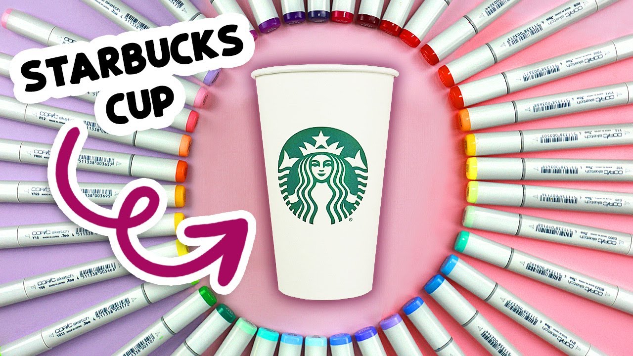 Customizing Fall Starbucks Cups