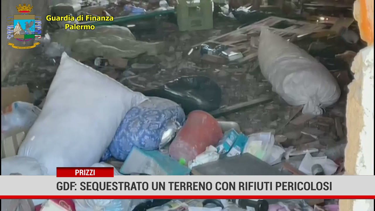 Prizzi. Gdf: sequestrato un terreno con rifiuti pericolosi